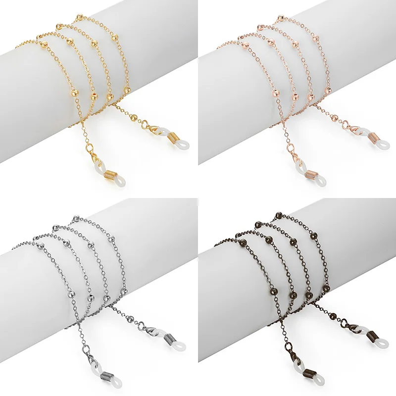 1PC очки Rope Chain модные ретро Sunglasess рама Веревка ожерелье держатель аксессуары для