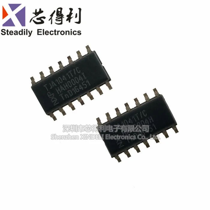 5 шт./лот оригинальный SMD Tja1041t SOIC-14 Chip Bus Can трансивер | Электронные компоненты и