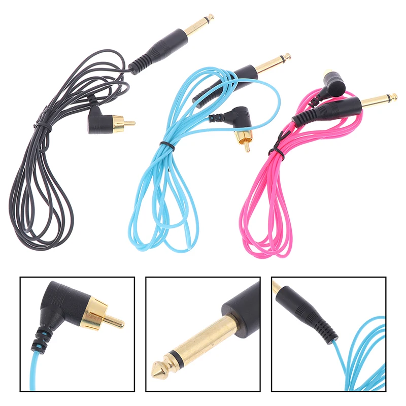3 цвета новинка 90 градусов прямоугольный для тату Rca шнур штекер зажим