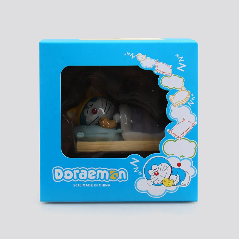 

Doraemon Sleeped Holder Action Figure 1/16 scale painted figure Cute Sleeped Mobile Phone Support Doll PVC ACGN figure Toy Anime