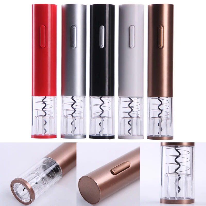 

1PC Automatic Wine Openers Colourful Popular Foil Cutter Kitchen Accessories for Red Wine Jar Opener New Electric Bottle Opener