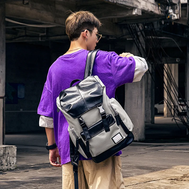 Двойная сумка на плечо Мужская водонепроницаемая дорожная для отдыха компьютера