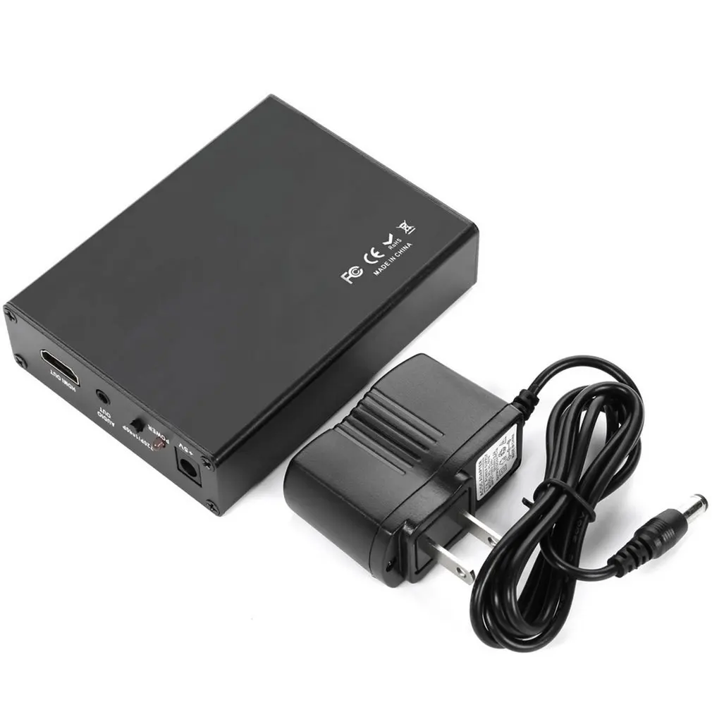В наличии скалер преобразователь Full Hd 1080P Scart в Hdmi видео с адаптером скалера