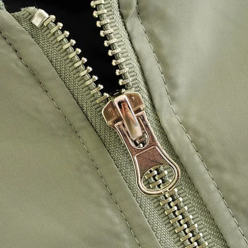 

Short Baseball Jackets Women Autumn Casual Solid Zipper Loose Bomber Coat Female Outwear Fashion Pocket Tops Chaqueta Mujer