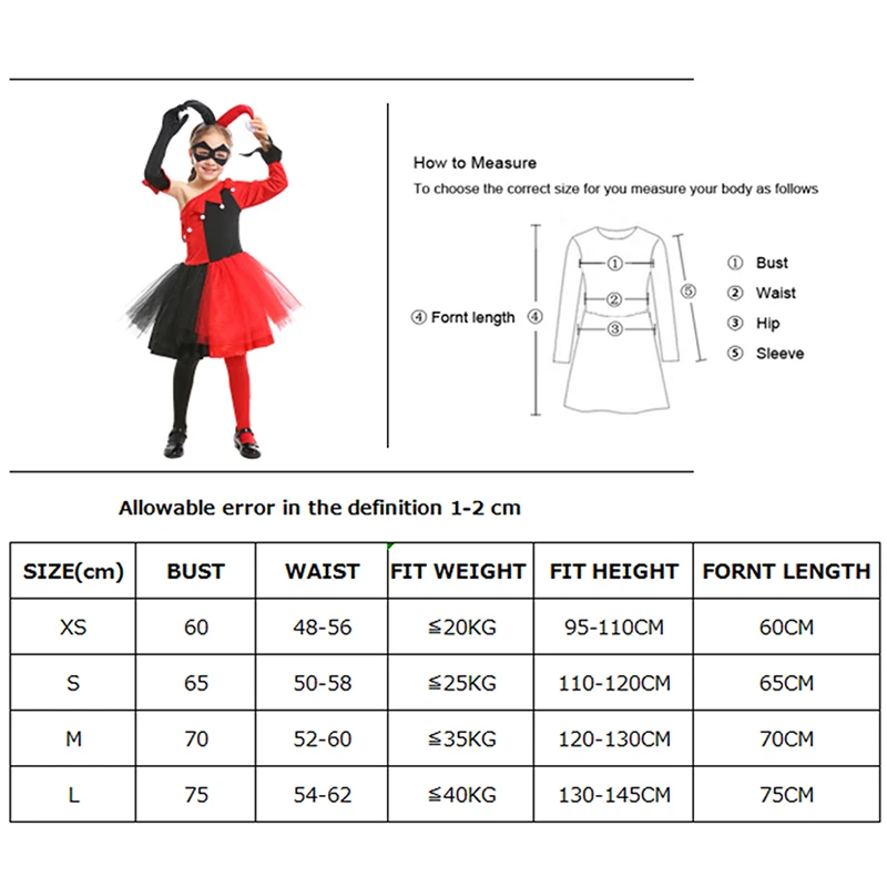 Для девочек Карнавальный костюм хентай клоуна на Хеллоуин Джокер Косплэй