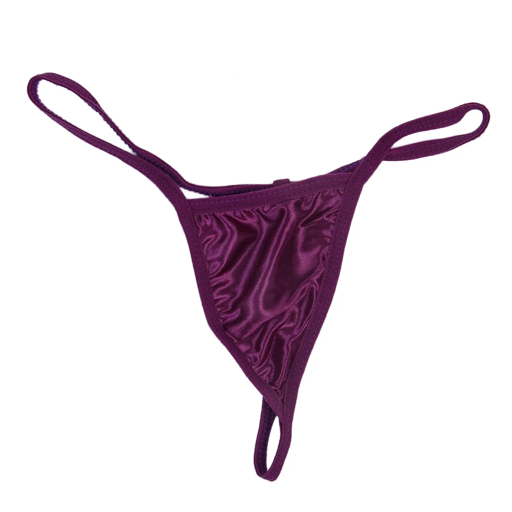 Комплект из 2 предметов женское сексуальное нижнее белье Халат + стринги атласное