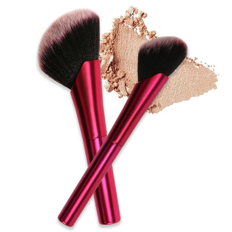 1 шт. профессиональная румяна кисти для макияжа нейлоновая металлическая ручка