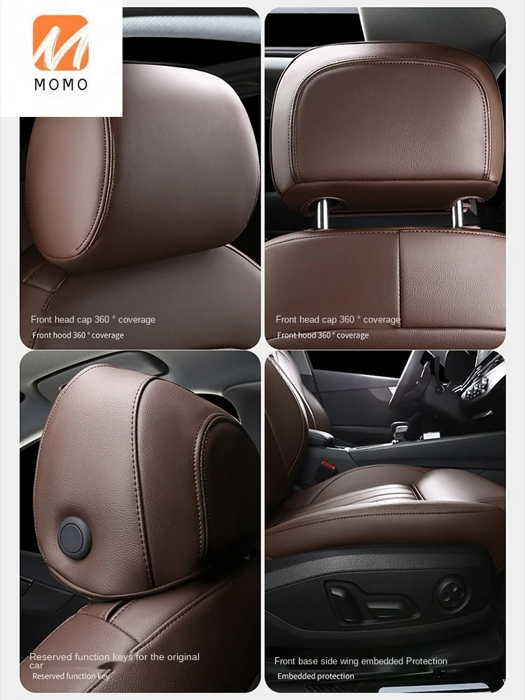 

Special Car Seat Cushion Four Seasons Universal Fully Surrounded Seat Cover All-Inclusive Leather Seat Cover