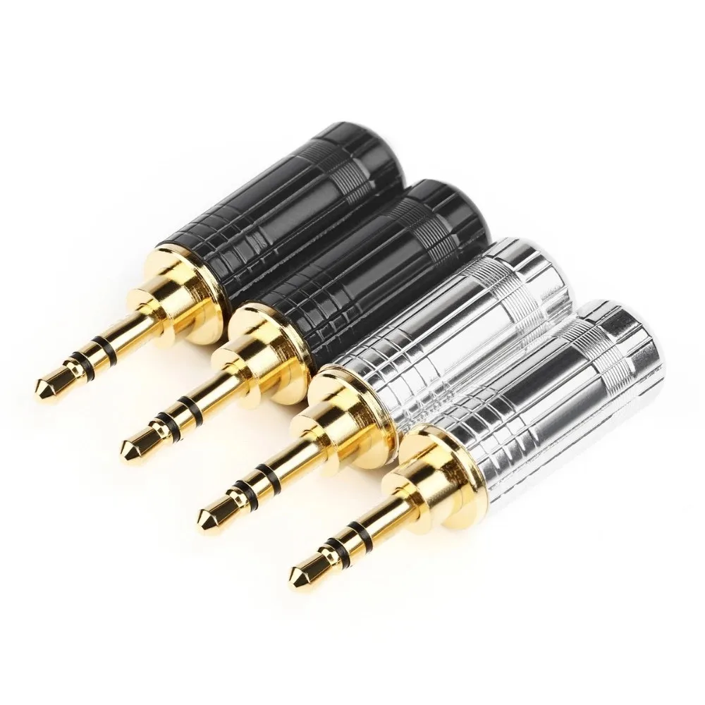 Hi Fi наушники с разъемом 2 5 мм 3 полюса стереонаушники припой проводной разъем