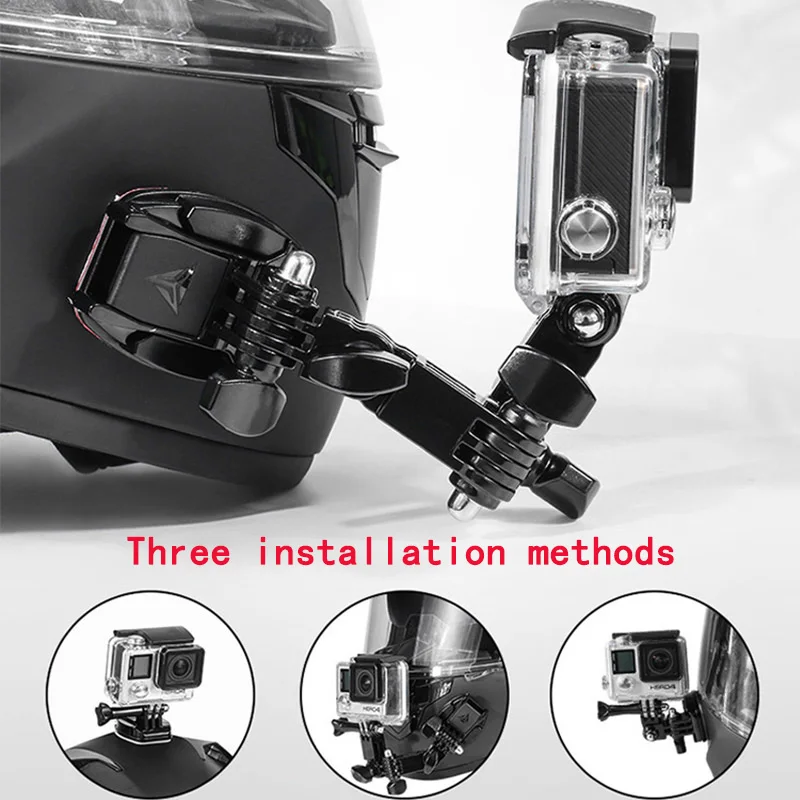 

Motocross Chin Stand Mount Holder Action Sports Camera Holder For Honda Dio Zx Ruckus Super Cub 110 Today Vano Zoomer Moto