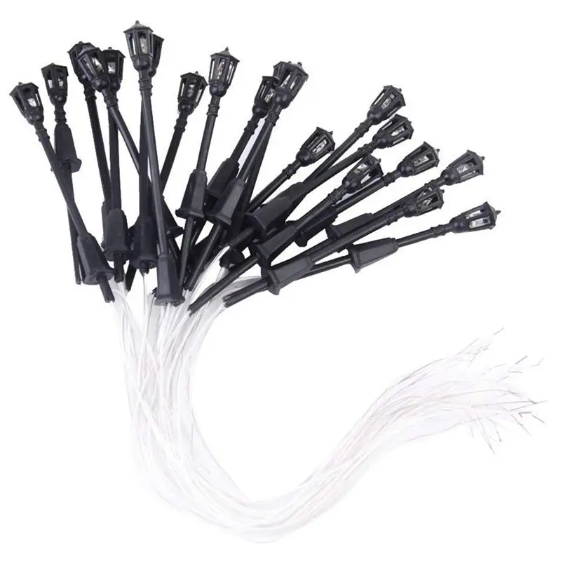 

Партия из 20 штук 3V СВЕТОДИОДНЫЙ торшер с одна осветительная головка, миниатюрная 1/100