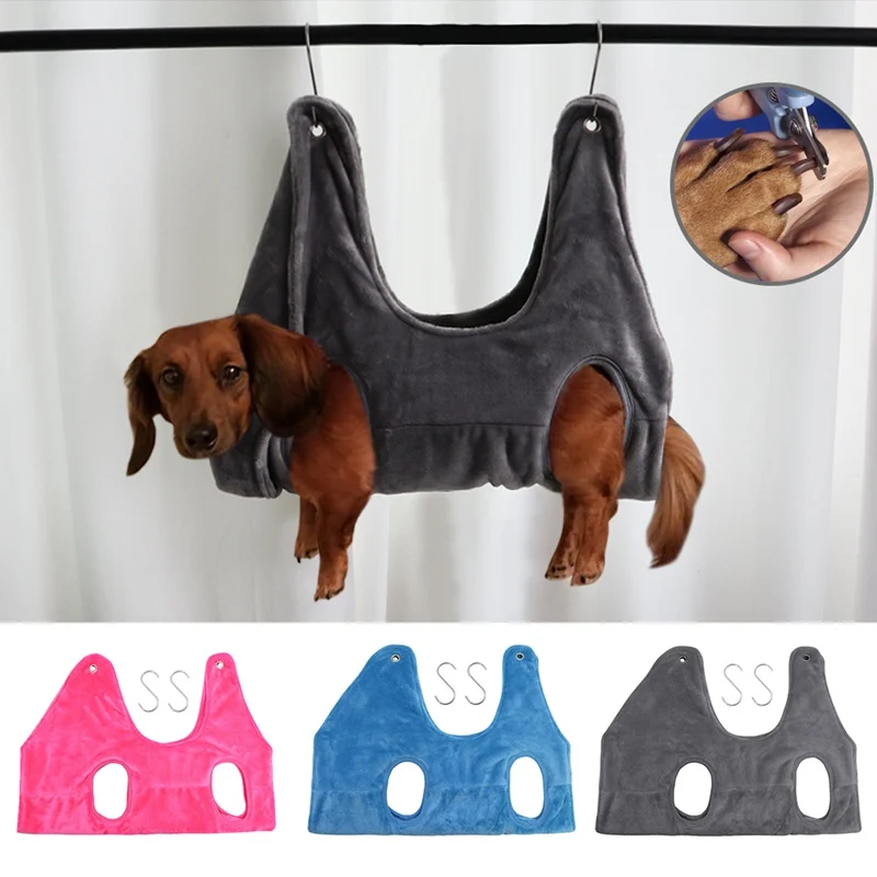 

Cat Grooming Hammock Helper Cat Grooming Soft Restraint Bag Puppy Dog Pet Nail Clip Trimming Bathing Bag Pet Suppllies