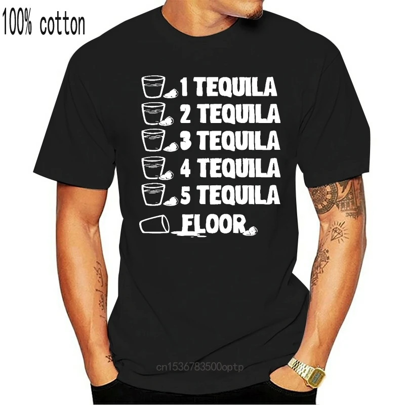 

New funny Men Casual Divertente Bere Tequila T0954 3D Print T Shirt High Quality Short Sleeve Tee