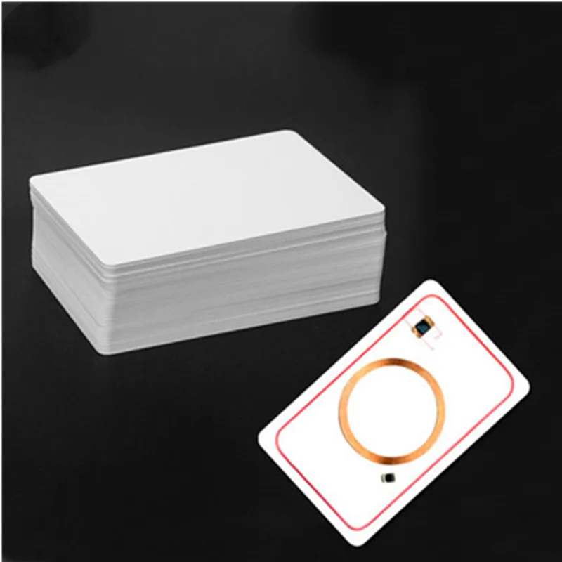 125 кГц 13 56 МГц IC + ID двойной чип частота брелок-карточка EM4100 & FM11RF08 MF S50 RFID и NFC