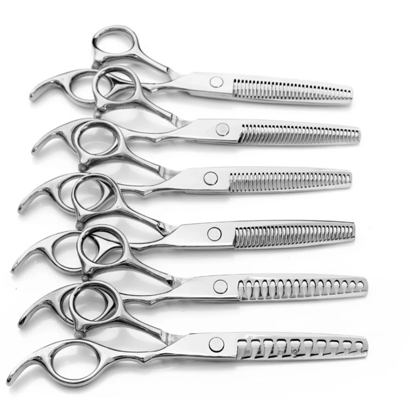 

6-дюймовые филировочные ножницы из нержавеющей стали, Профессиональные Парикмахерские ножницы для стрижки