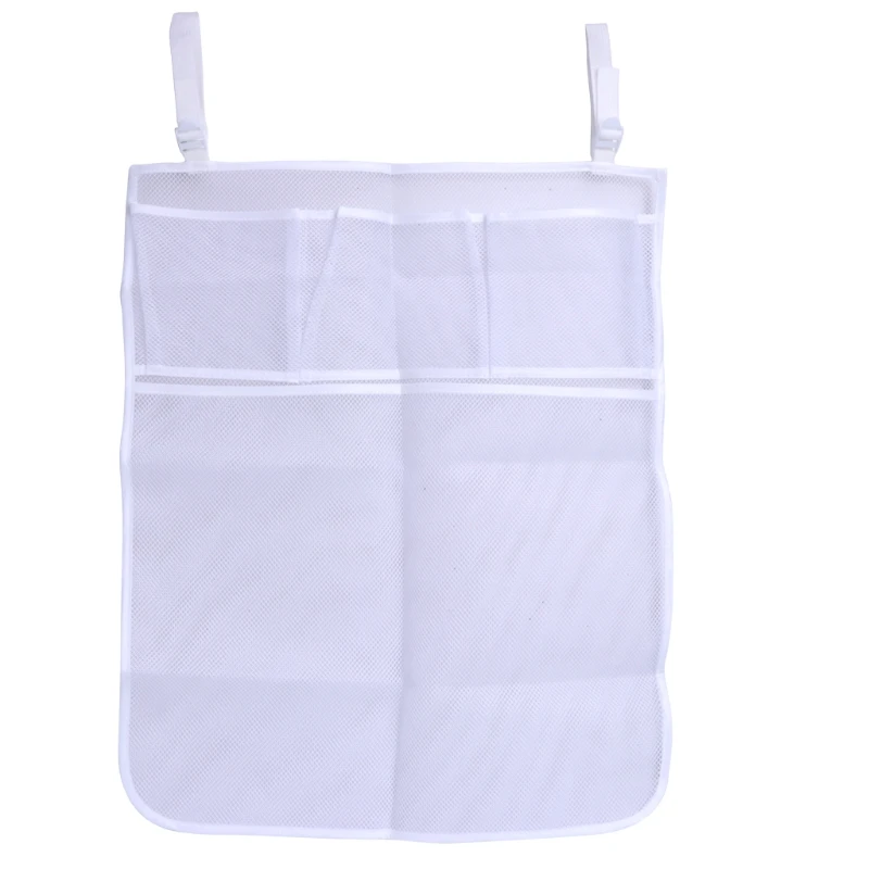

2021 New Baby Bed Hanging Storage Bag Crib Organizer Toy Diaper Pocket For Cradle Bedding
