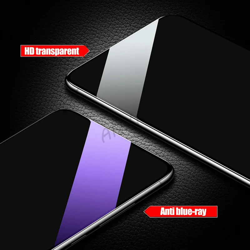 Полностью закаленное стекло для Huawei P Smart PSmart Plus 2019 Z защита экрана 9H анти Blu Ray