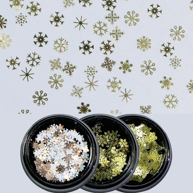 

Metal Sheet Of The Nail Art Jewelry DIY Butterfly Snowflake Shaped Hollow Alloy Computer Metal Sheet Accessories Nail Decoration