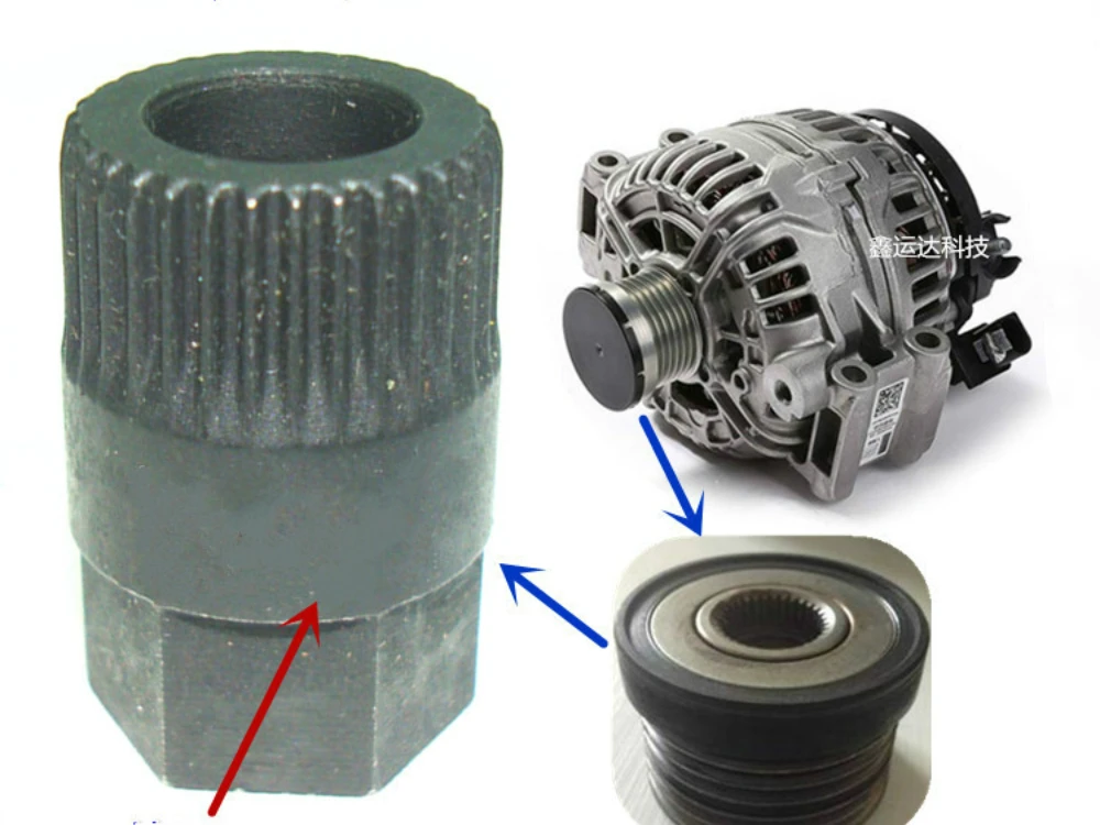 Генератор для ремонта автомобиля специальный инструмент удаления Gulley колесный