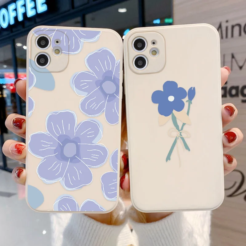 Silicon Cases For Iphone 11 Case Iphone 12 Pro Max Funda Iphone 7 8 XR X Xs SE 2020 6 6s Plus 12Pro Mini Len Protection Covers