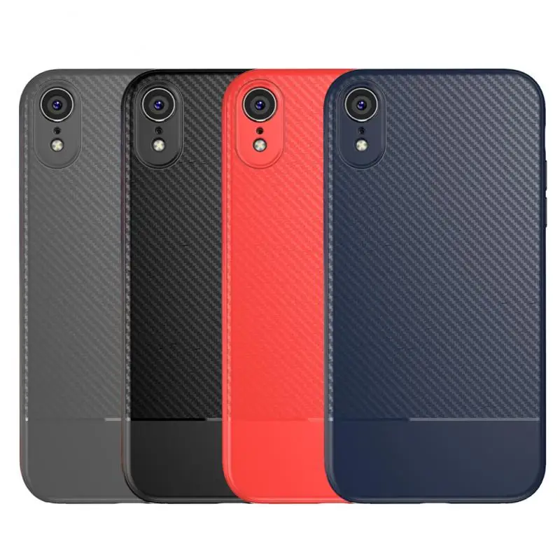 Модный чехол из ТПУ/силикона для Apple iPhone XR X R прочный армированный телефона