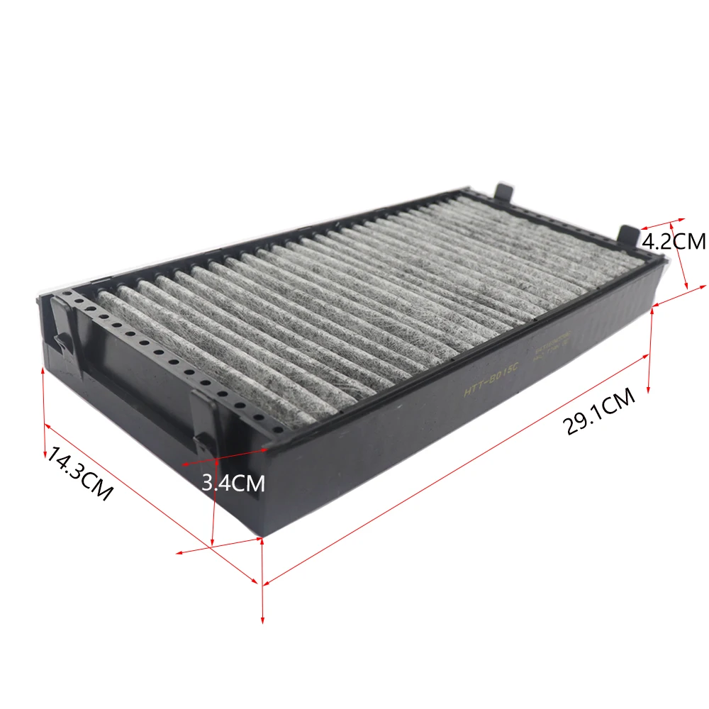 

2pcs Cabin Air Filter 64316945586 For BWM X5 X6 3.0T 3.0L 3.0TDI 4.4T 4.8L 2.0T 4.0T