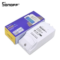 itead sonoff pow r2 15a 3500w wifi switch controller real time power consumption monitor measurement for smart home automation