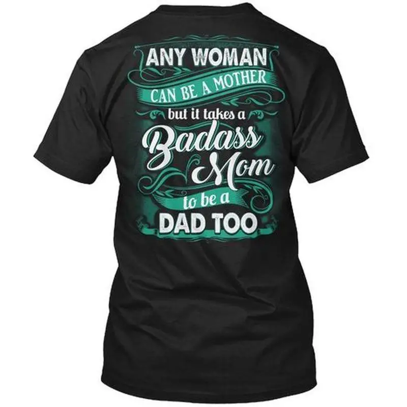 Потрясающая мама любая женщина может быть мамой но это забавная футболка|Мужские