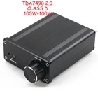 TDA7498 2,0, цифровой усилитель мощности класса D HIFI DC20V-DC32V 100W + 100W