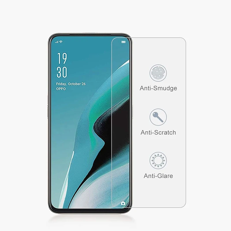 Защитное стекло HD для OPPO R15 Pro Reno2 Z A39 A8 A91 A5 A9 (2020) | Мобильные телефоны и аксессуары