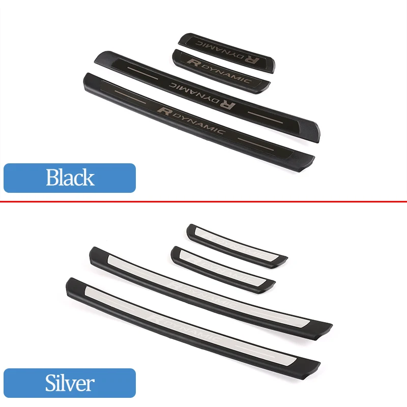 Защитная Накладка на порог порога двери из АБС пластика для открытия спорта 2020