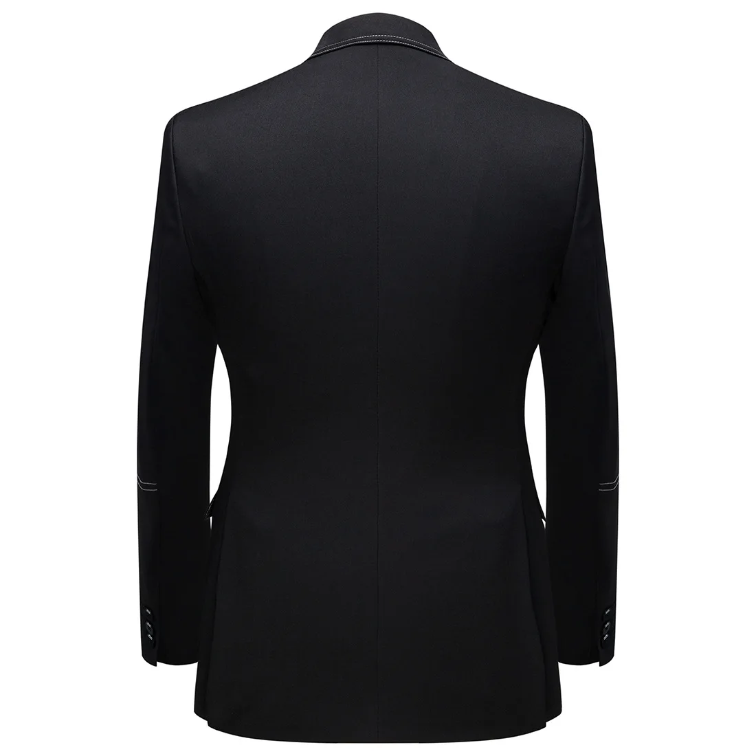 Jacket Pants British Style Slim Fit Blazer Fashion Men's Suit Set Banquet High End Large Size Open Line Blue Two Piece | Мужская