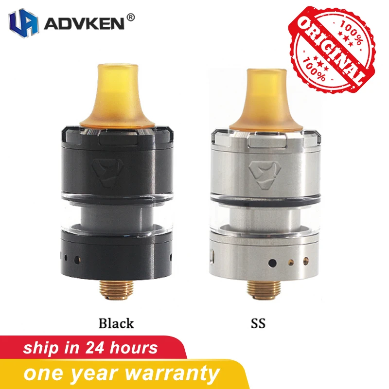 Оригинальный Advken Manta MTL 2 0 RTA бак мл емкость 22 мм Fit 510 бокс мод вейп набор