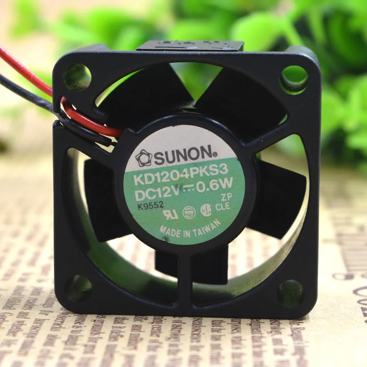 

New original 4 cm DC12V 0.6W KD1204PKS3 4020 2-wire inverter fan