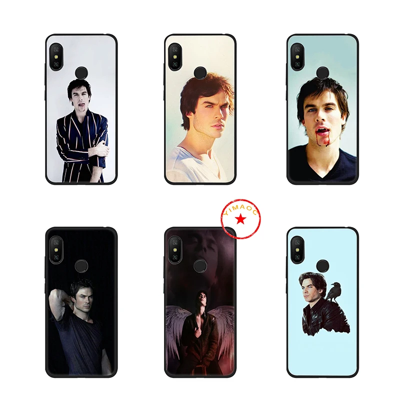 Дневники вампира мягкий чехол для Xiaomi Mi A1 A2 A3 8 9 Se Lite 9T Pro Max 3 Mia1 Mia2 MiA3 Pocophone F1 |