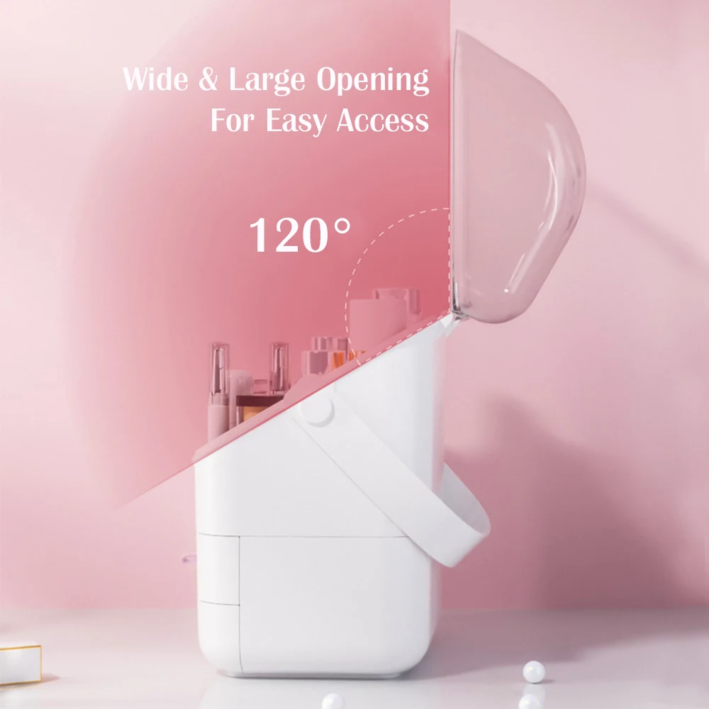 Водонепроницаемые контейнеры для косметики прозрачный органайзер шкатулка