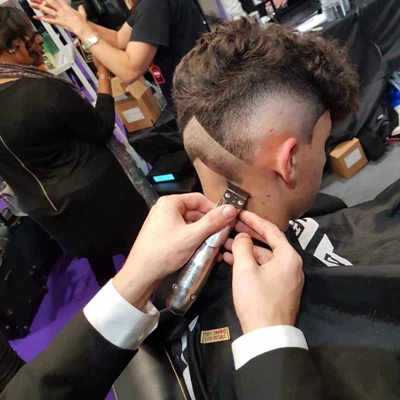 Электрическая машинка для стрижки волос парикмахеров профессиональный триммер