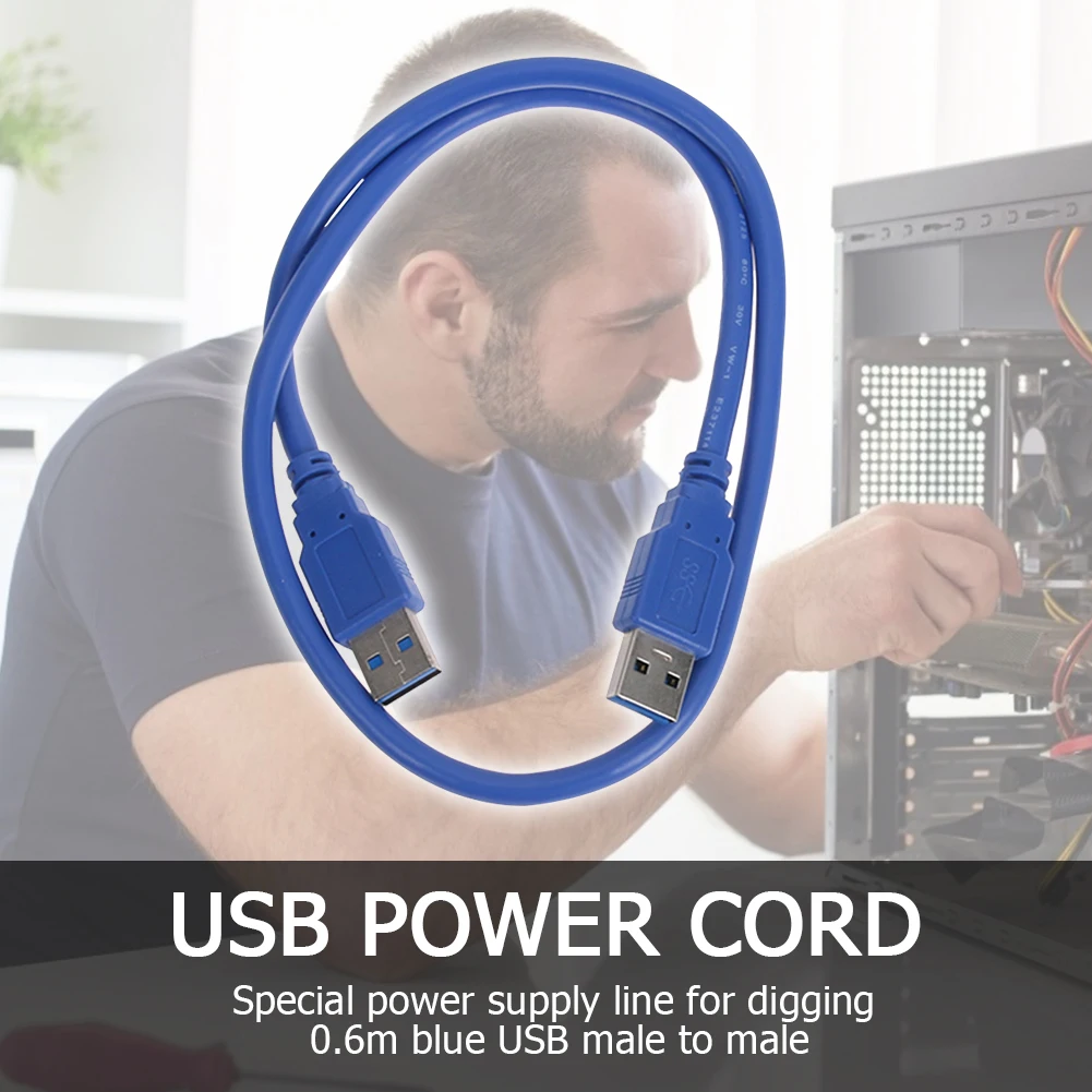 

Кабель-удлинитель USB Type-A (Папа)-USB Type-A (папа)