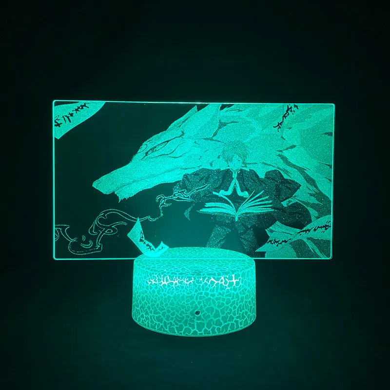 

Natsume's Book of Friends LED Lamp Jujube Takashi Figuras 3D Anime Night Light for Kids Bedroom Decor Cool Birthday Gifts