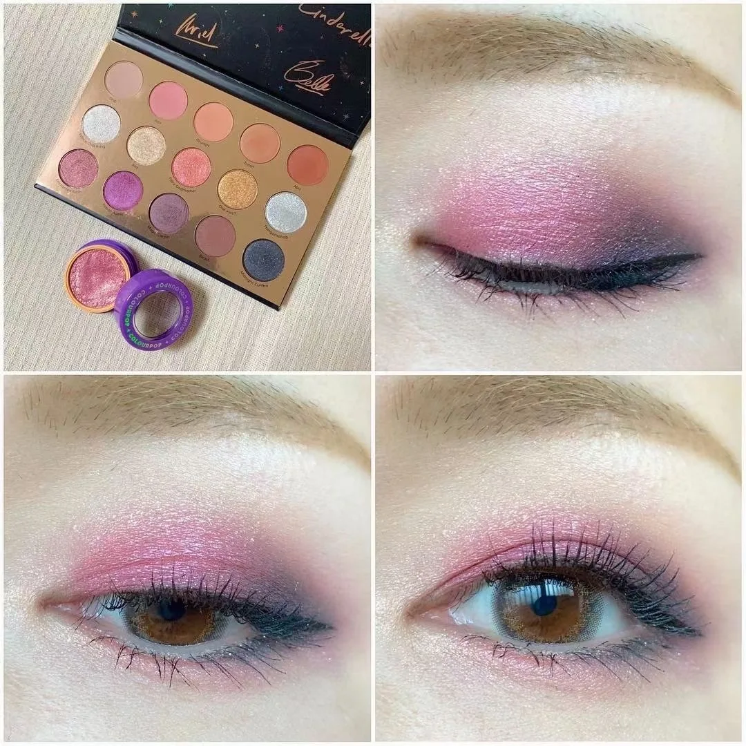 Модная одежда 15 цветов Тени для век Палитра матовый жемчуг яркий цветущий персик