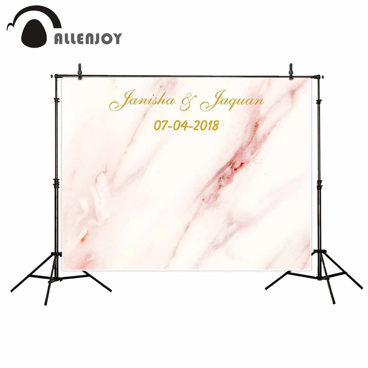 Фоны Allenjoy для свадебных торжеств мраморная романтивечерние фотозоны товары День