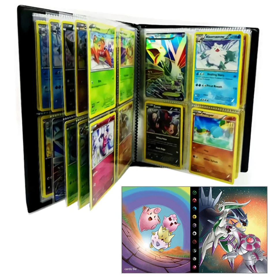 TAKARA TOMY 240 шт. Покемон карточки альбом книга крутой аниме Arceus папка мультфильм