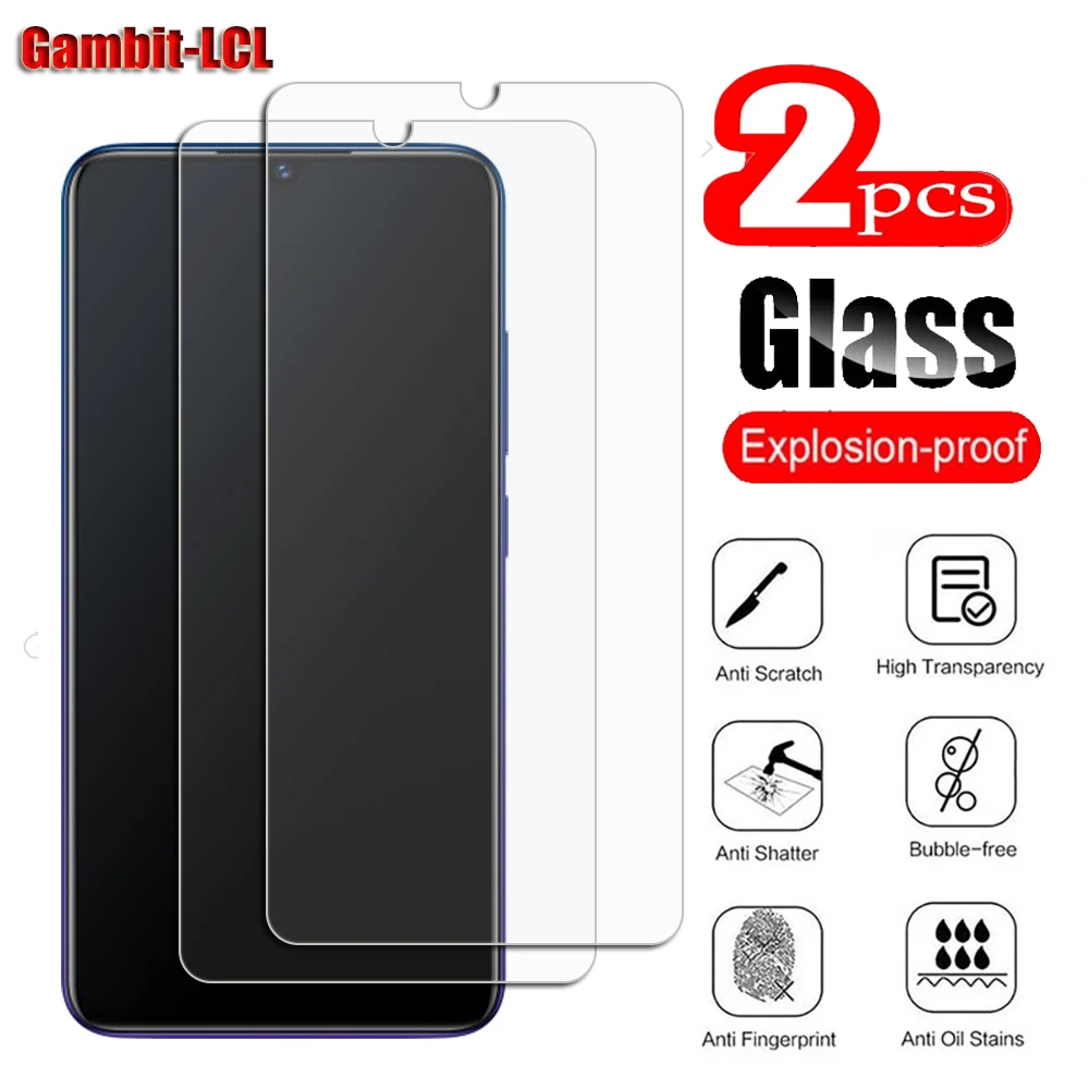 

2Pcs Protection Tempered Glass For Vivo V11 Pro 6.41" V11Pro 1804 1806 1814 PD1813F_EX Screen Protective Protector Cover Film