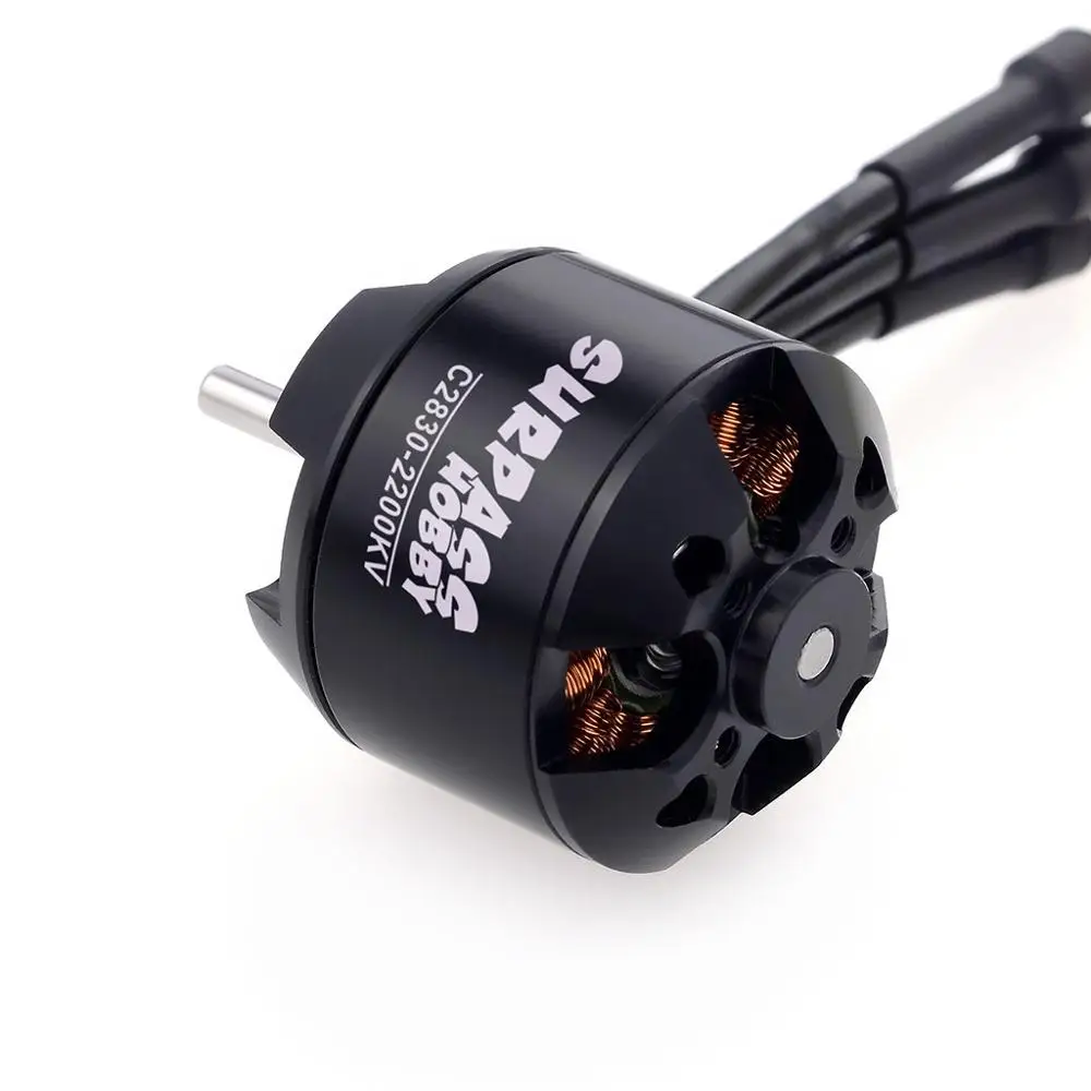 Бесщеточный двигатель Surpass Hobby C2830 2 шт. 750KV 850KV 1000KV 1300kv Outrunner 30A ESC для