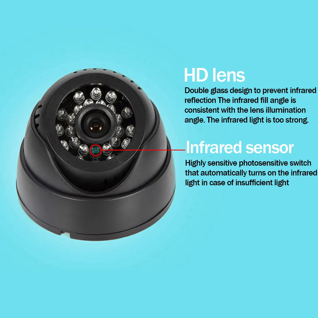 USB camera Non wiring HD Dome Camera Security System IP66 IR Cut Night Vision camera IP camera Warterproof camera