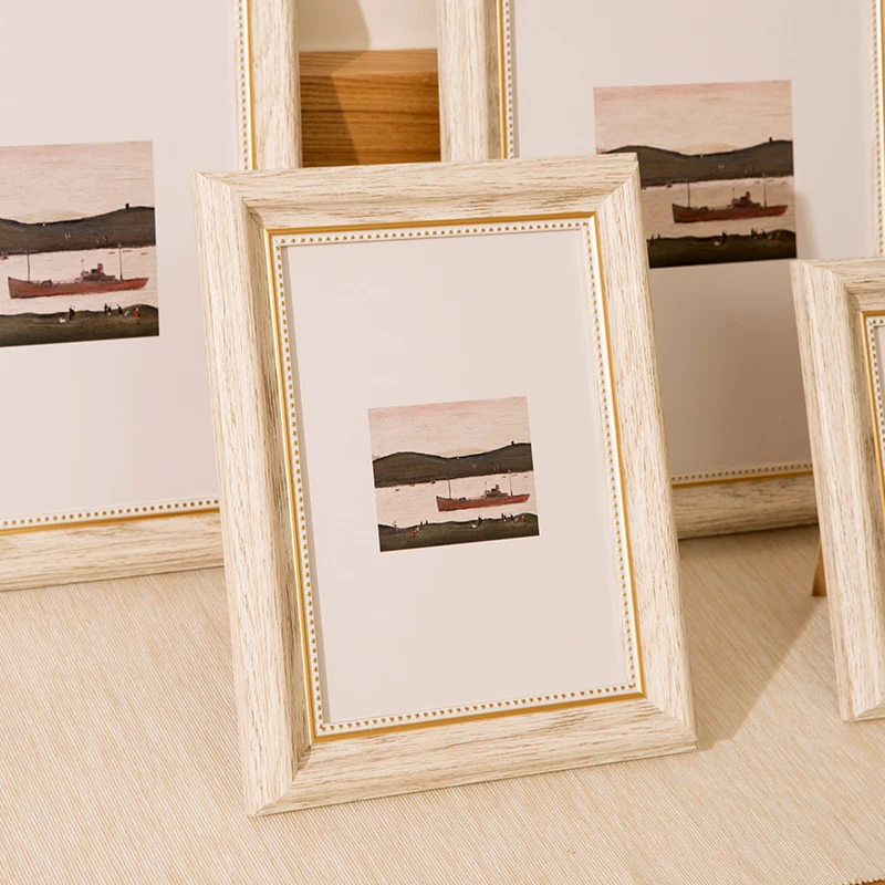 

Vintage Resin Photo Frame Elegant Display Luxury Wall Art Personalized Gift Picture Frame Design Cadre Photo Home Decor DG50XK