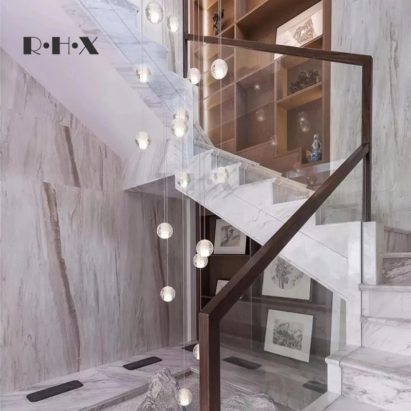 Подвесной светильник s стеклянный шар светодиодный подвесной украшение дома E27