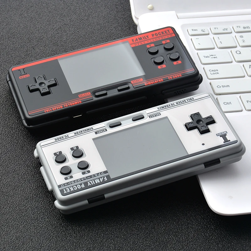 

Retro Video Game Console built in 2000+ games 8 Game Emulators Portable Pocket Game Console FC3000 V3 Handheld Game Player