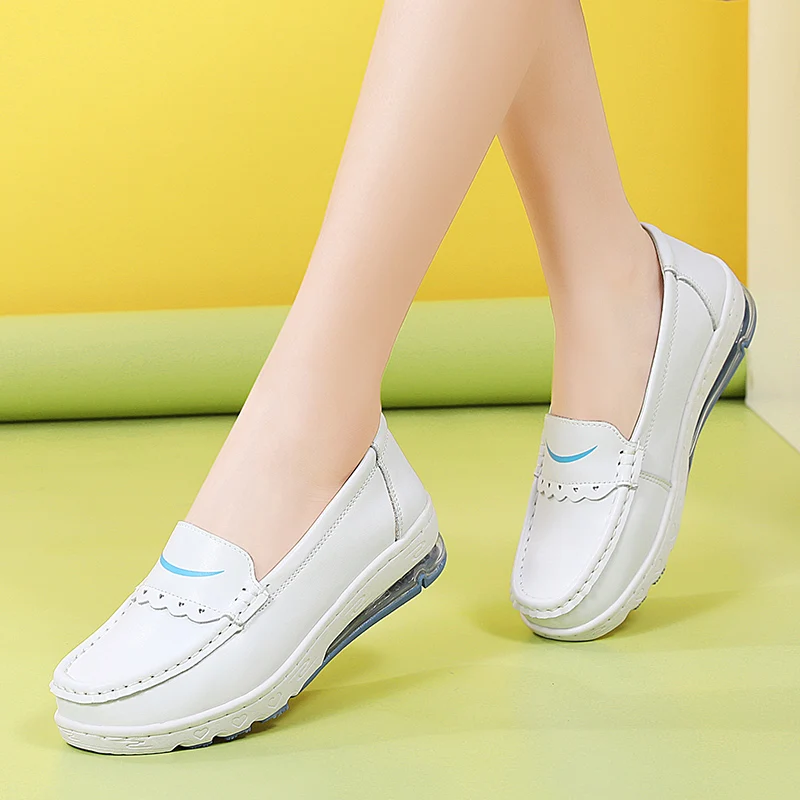 

New ladies increased casual sports shoes comfortable breathable lightweight fashion non-slip wear-resistant small white shoes