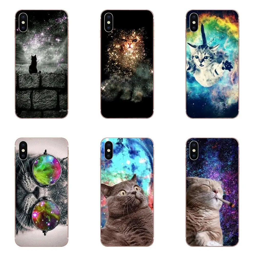 Космосом Туманностью симпатичным очки кошачий глаз с принтом для sony Xperia Z (Сони